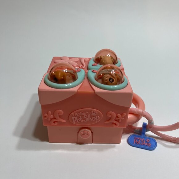 Littlest Pet Shop Teeniest Tiniest Hamster Mini Playset & Hamster Wheel Keychain - Picture 6 of 14
